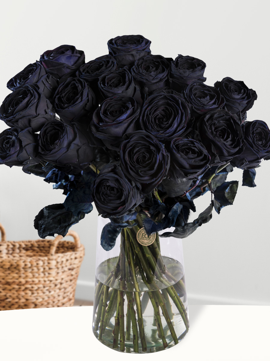 20 black roses | Surprose.com