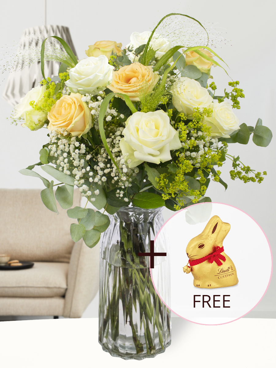 Mixed bouquet salmon-white | From the grower | SURPROSE