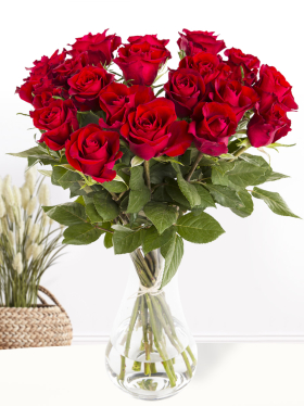 20 red roses
