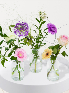 DIY centerpiece set pastel