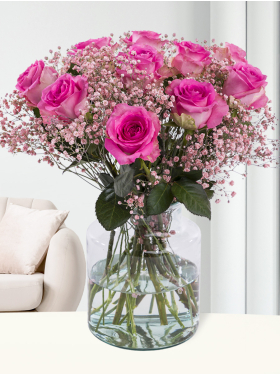 Pink rose bouquet - Revival