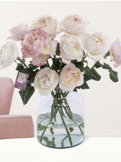 10 soft pink roses - David Austin | SURPROSE.COM