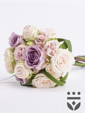 Bridesmaid bouquet pastel - Gold