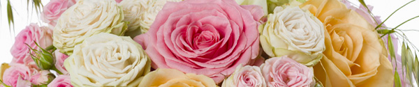 Mixed rose bouquet