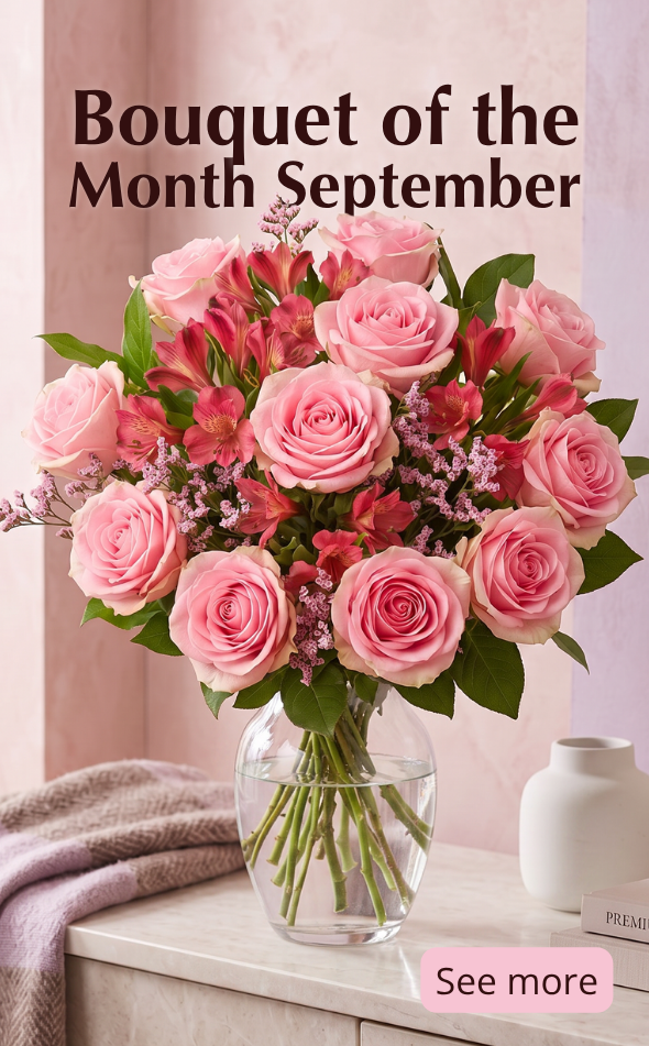 Bouquet of the month September Bouquet of the month September
