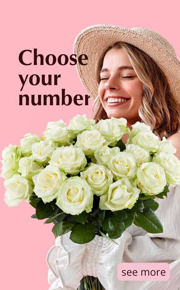 Choose your number of roses Choose your number