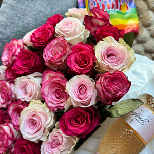 Customer photo - Pink bouquet