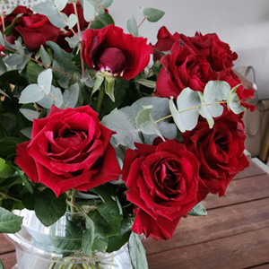 Red rose bouquet Red rose bouquet
