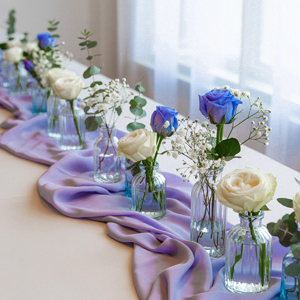 Winter table decorations Winter table decorations
