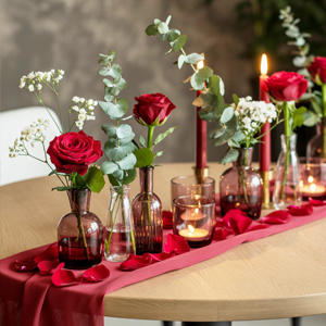 Romantic table decorations Romantic table decorations
