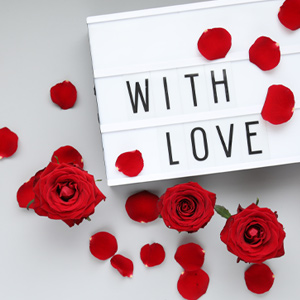 Romantic with roses