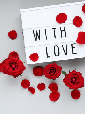 Romantic with roses Romantic with roses