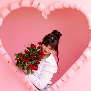 Roses for Galentine's Day