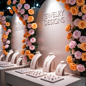 Roses in your trade fair stand Roses in your trade fair stand