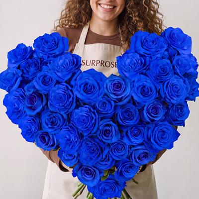 Blue roses