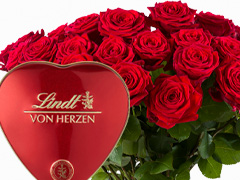 Lindt heart for your Valentine