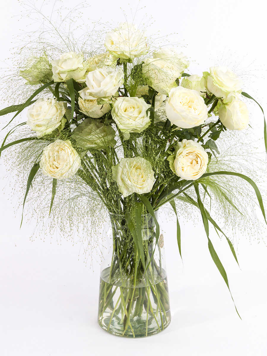 White centerpiece - Platinum | Large