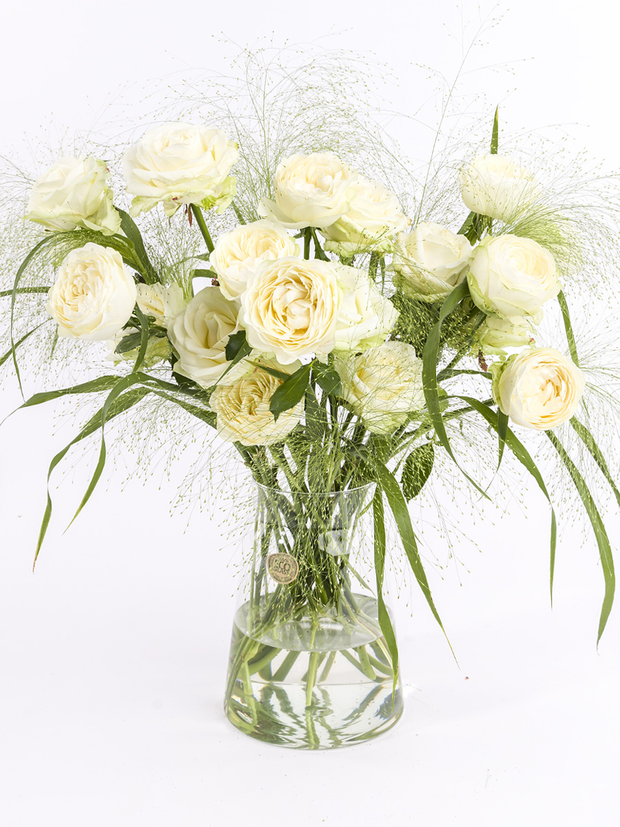 White centerpiece - Platinum | Medium