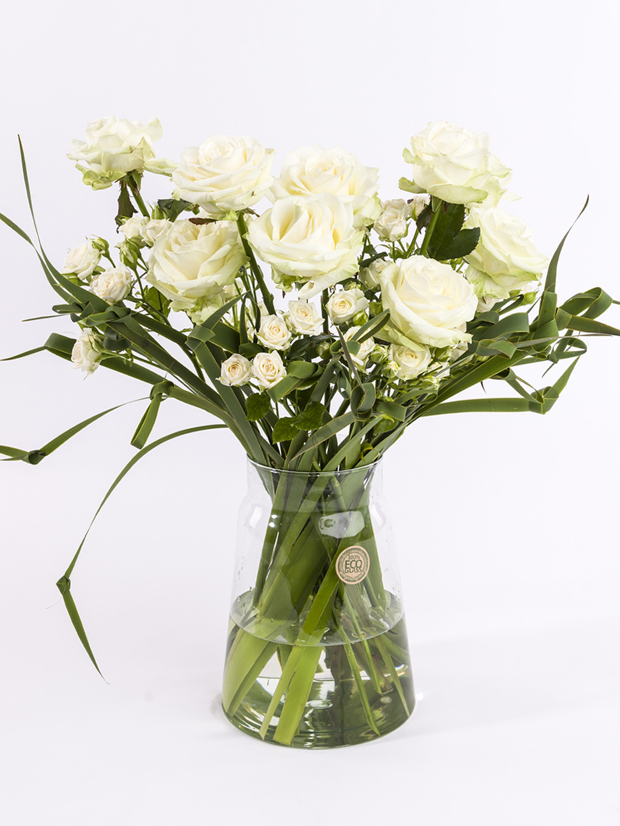 White centerpiece - Gold | Medium